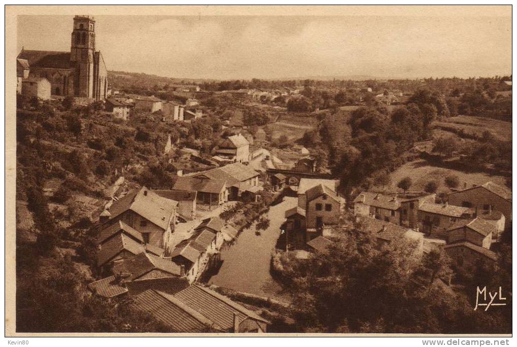 87 BELLAC Tanneries Sur Le Vincou - Bellac