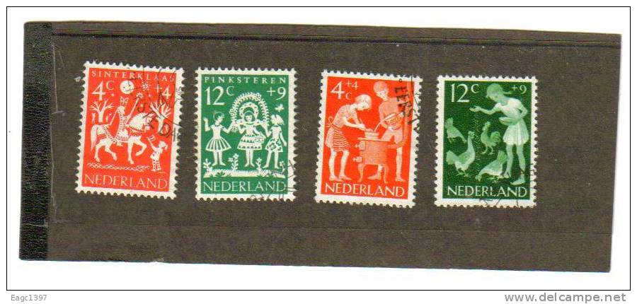 NETHERLAND NVPH  # 759 + 762 + 779 + 782 UNH Fine - Autres & Non Classés