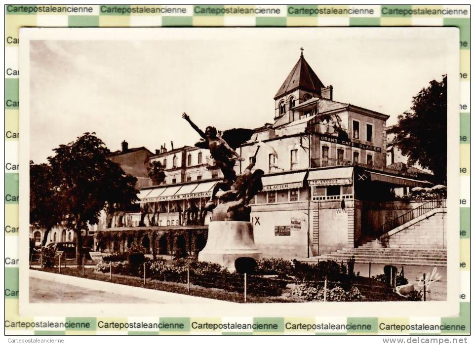 31 Haute Garonne ¤ SAINT GAUDENS BOULEVARD SUD CAFE Restaurant Les Marechaux 1940s ¤ BROMURE LABOUCHE 12 ¤ 148A - Saint Gaudens