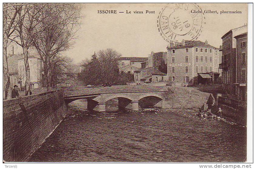 CPA De Issoire (Puy De Dôme 63): Le Vieux Pont. - Issoire