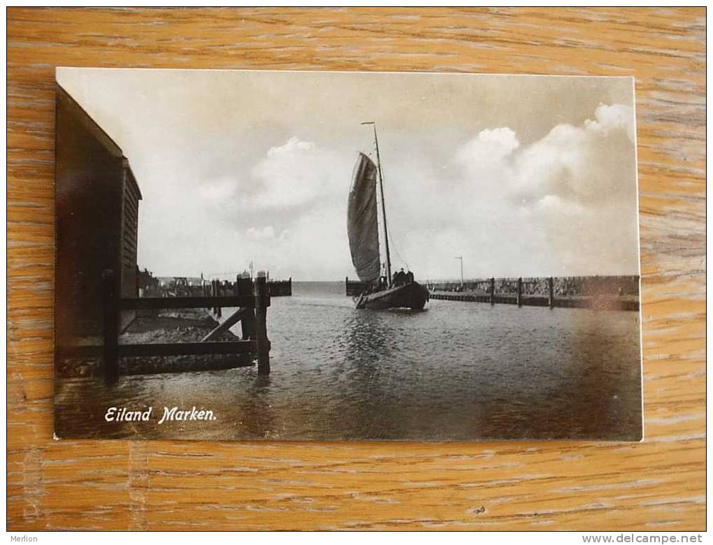 Eiland MARKEN Boat -  Holland    1920-  XF   D14477 - Marken