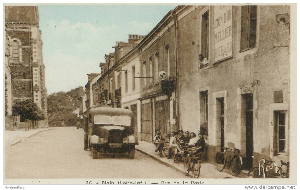 BLAIN, Rue De La Poste, Carte Neuve, N° 26 - Blain