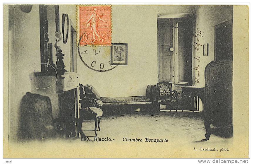 -  AJACCIO - CHAMBRE DE BONAPARTE - - Ajaccio