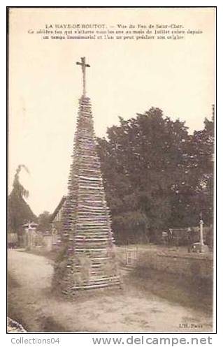 27 LA HAYE DE ROUTOT ./ VUE DU FEU SAINT CLAIR / ESOTHERISME(FEUX DE LA ST JEAN) / Lh - Routot