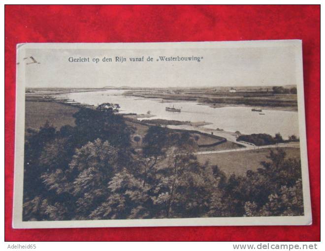 Renkum Gelderland Gezicht Op Den Rijn (Rhin, Rhein, Rhine) Vanaf De Westerbouwing Uitg. ANWB - Renkum