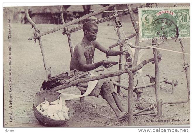 AFRIQUE HAUTE GUINEE  Tisserand - Guinée