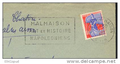 1960 France 78    Rueil Malmaison  Napoléon 1er  Sur Lettre éntiere - Napoleon