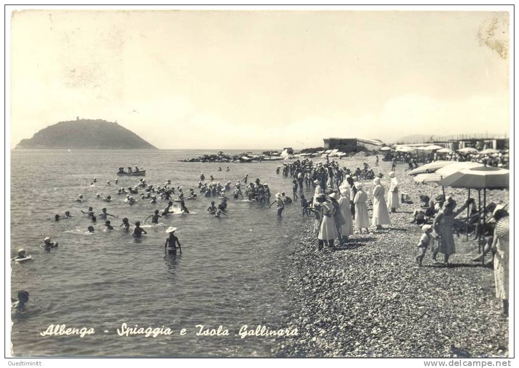 Albenga.spiggia E Isola Gallinara. - Palermo