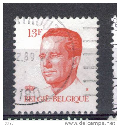 2202  OB  BELGIQUE Y&T "roi Baudoin 1er" - 1981-1990 Velghe