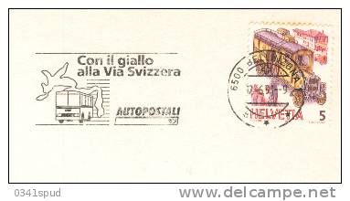 1991 Suisse Bellinzona  Autobus - Bus