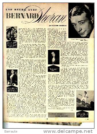 Femmes D´aujourd´hui  N° 728 Du 16/04/1959 Interview De Bernard DHERAN - Lifestyle & Mode