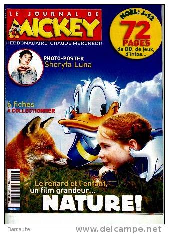 LE JOURNAL De MICKEY N° 2895 Du 12/12/2007  . - Journal De Mickey