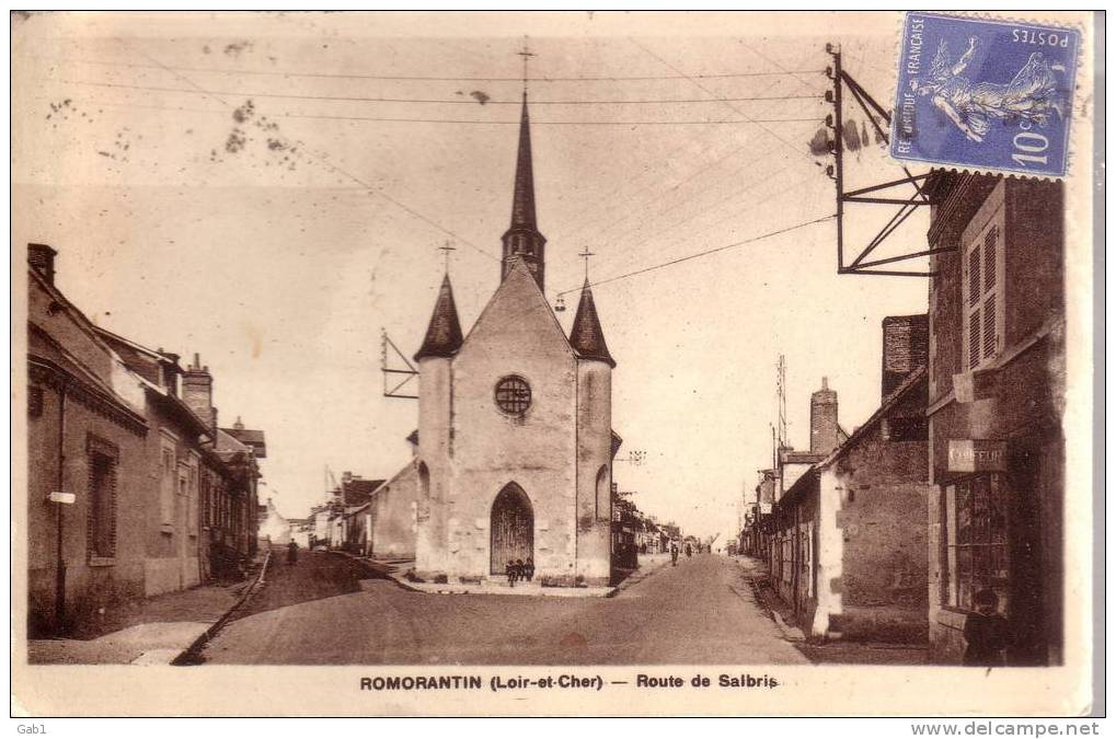 41 --- Romorantin --- Route De Salbris - Romorantin