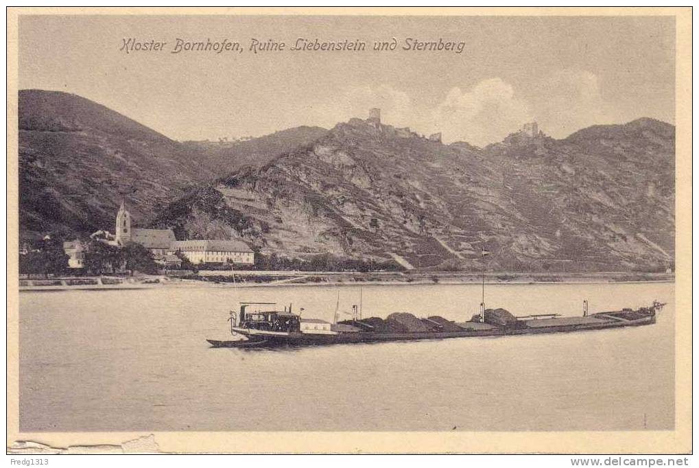 Boppard - Kloster Bornhofen - Ruine Liebenstein Und Sternberg - Boppard