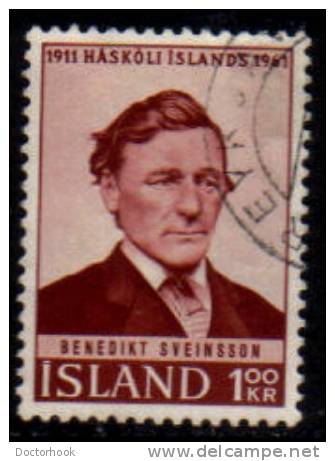 ICELAND    Scott: # 342  VF USED - Oblitérés