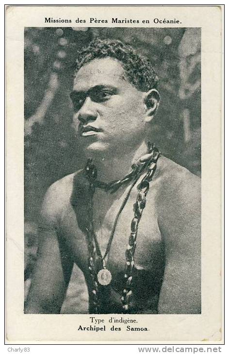 SAMOA- TYPE  D'INDIGENE  N127 - Samoa