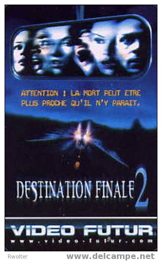 @+ Carte VIDEO FUTUR N° 226 : "DESTINATION FINALE 2". - Video Futur