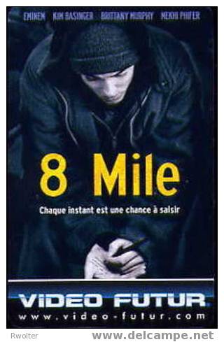 @+ Carte VIDEO FUTUR N° 217 : "8 MILE". - Video Futur