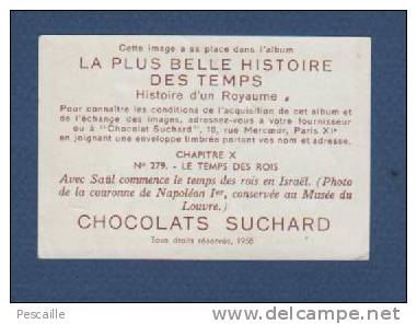 IMAGE CHOCOLATS SUCHARD - LA PLUS BELLE HISTOIRE DES TEMPS - 279 LE TEMPS DES ROIS - BIBLE - Nestlé