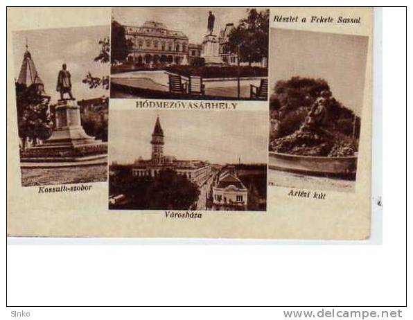 Hódmez&#337;vásárhely Postcard - Hungary