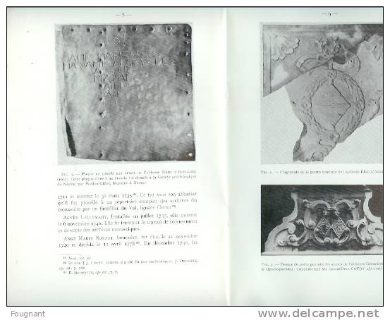 BELGIQUE :NAMUR(SALZINNES):Brouett E E.:Chronologie Des Abbesses Du Val-Saint-Georges.10 Pages.Parfait état. - Histoire