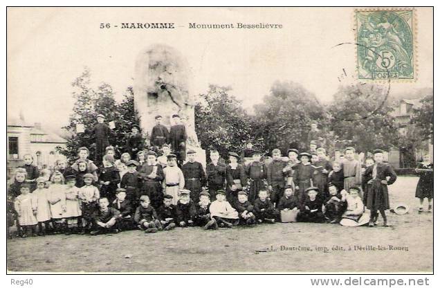 D76 - MAROMME  -  Monument Besselievre - Maromme