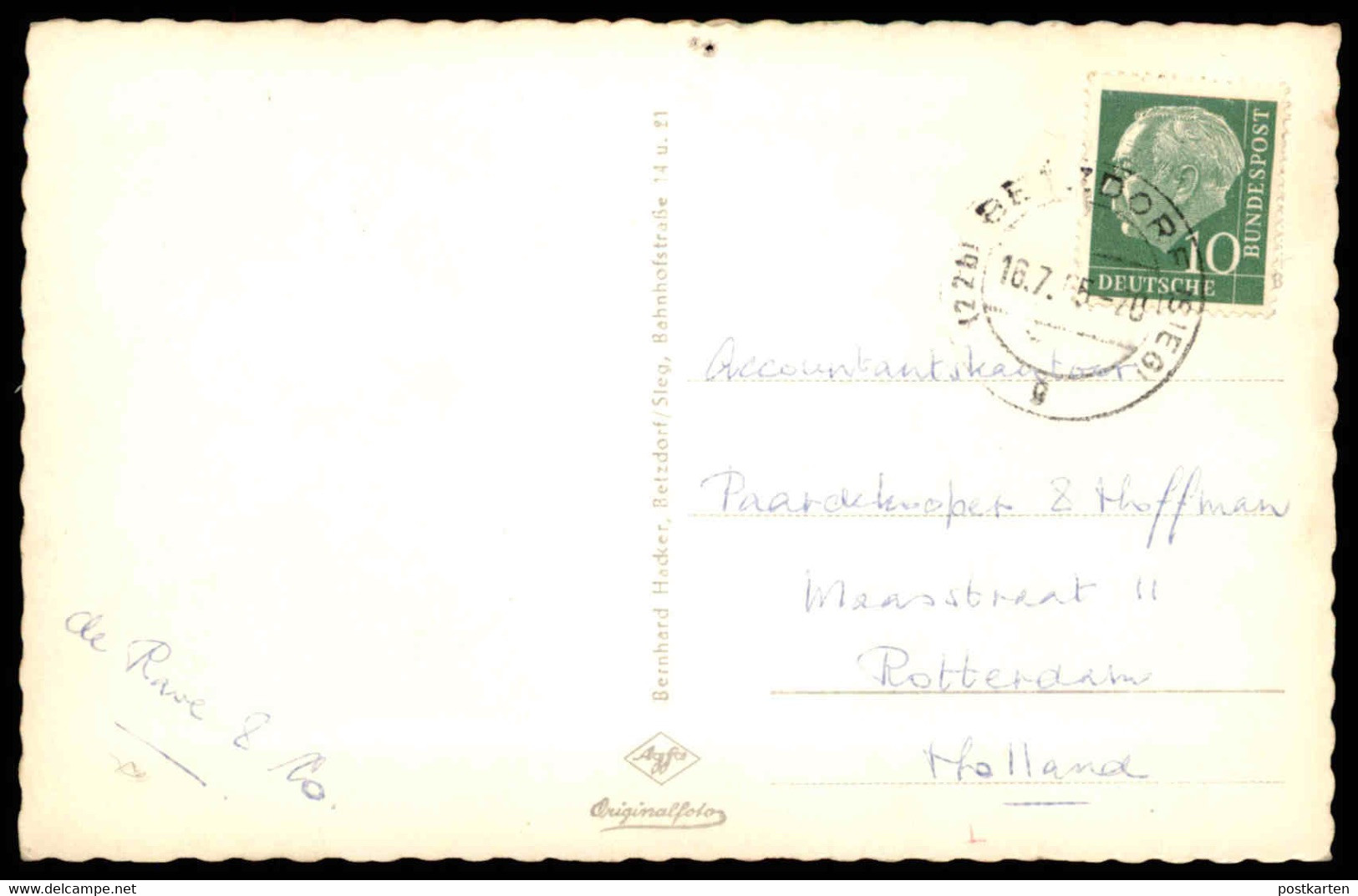 ÄLTERE POSTKARTE BETZDORF SIEG RATHAUS SIEGPARTIE AM KRIEGERDENKMAL PANORAMA Cpa Postcard AK Ansichtskarte - Betzdorf