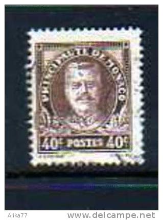 MONACO    Oblitéré   Y. Et T. N° 115       Cote: 2.00 Euros - Used Stamps