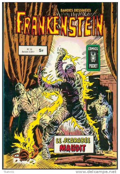 FRANKENSTEIN  N° 15  " ARTIMA"  DE 1980  " COMICS-POKET" - Arédit & Artima