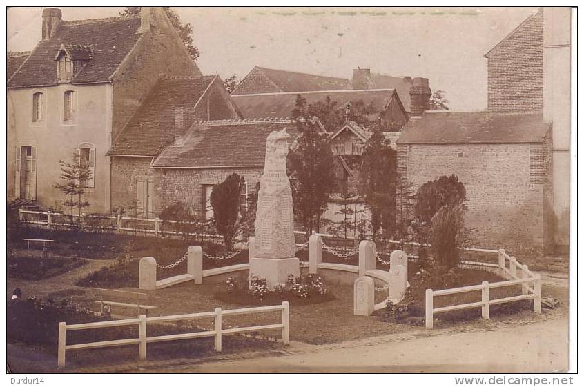 COURTOMER (Orne).  ( Carte Photo) - Courtomer