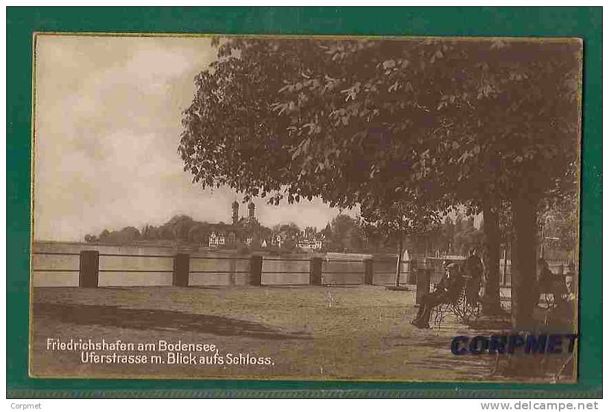 Friedrichshafen Am Bodensee - Uferstrasse M. Blick Aufs Schloss - UNUSED C/1910´s POSTCARD - Tuebingen