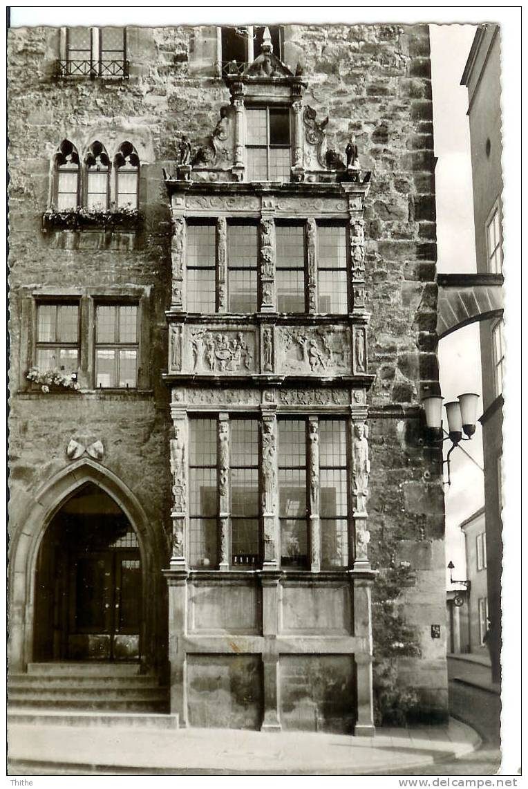 HILDESHEIM Der Erker Des Tempel-Houses - Oblitéré Hildesheim 1959 - Hildesheim