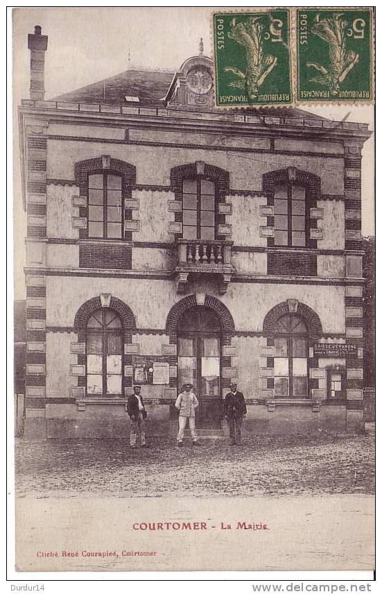 COURTOMER (Orne).   La Mairie - Courtomer