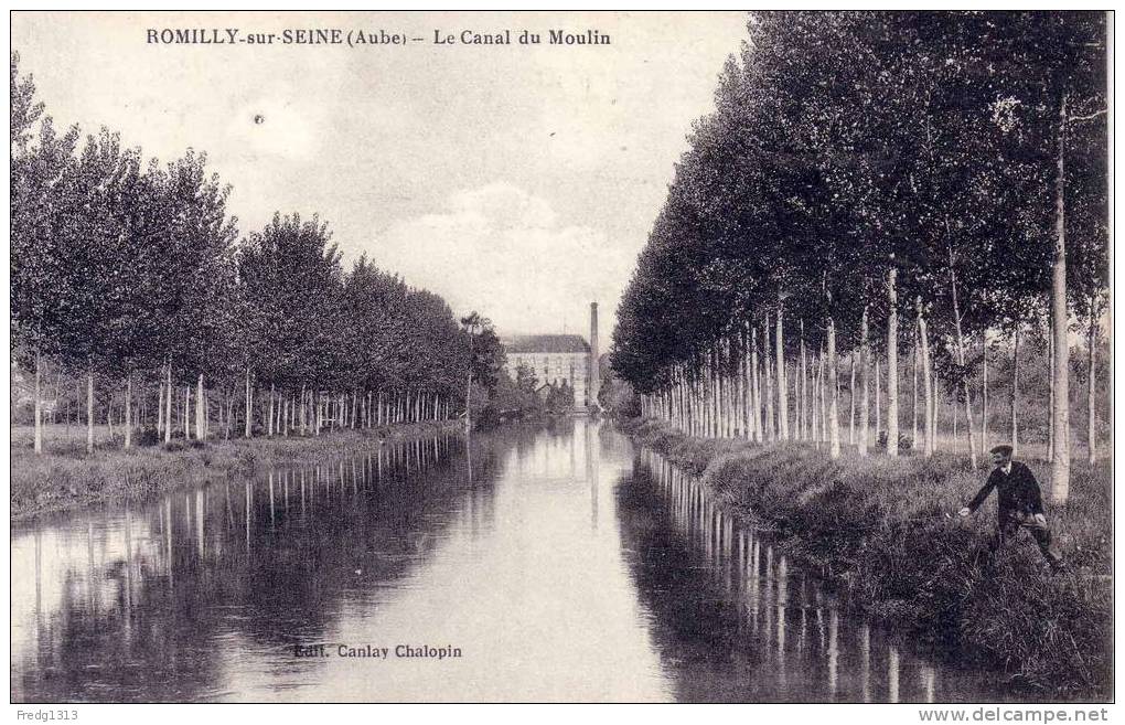 Romilly Sur Seine - Canal Du Moulin - Romilly-sur-Seine