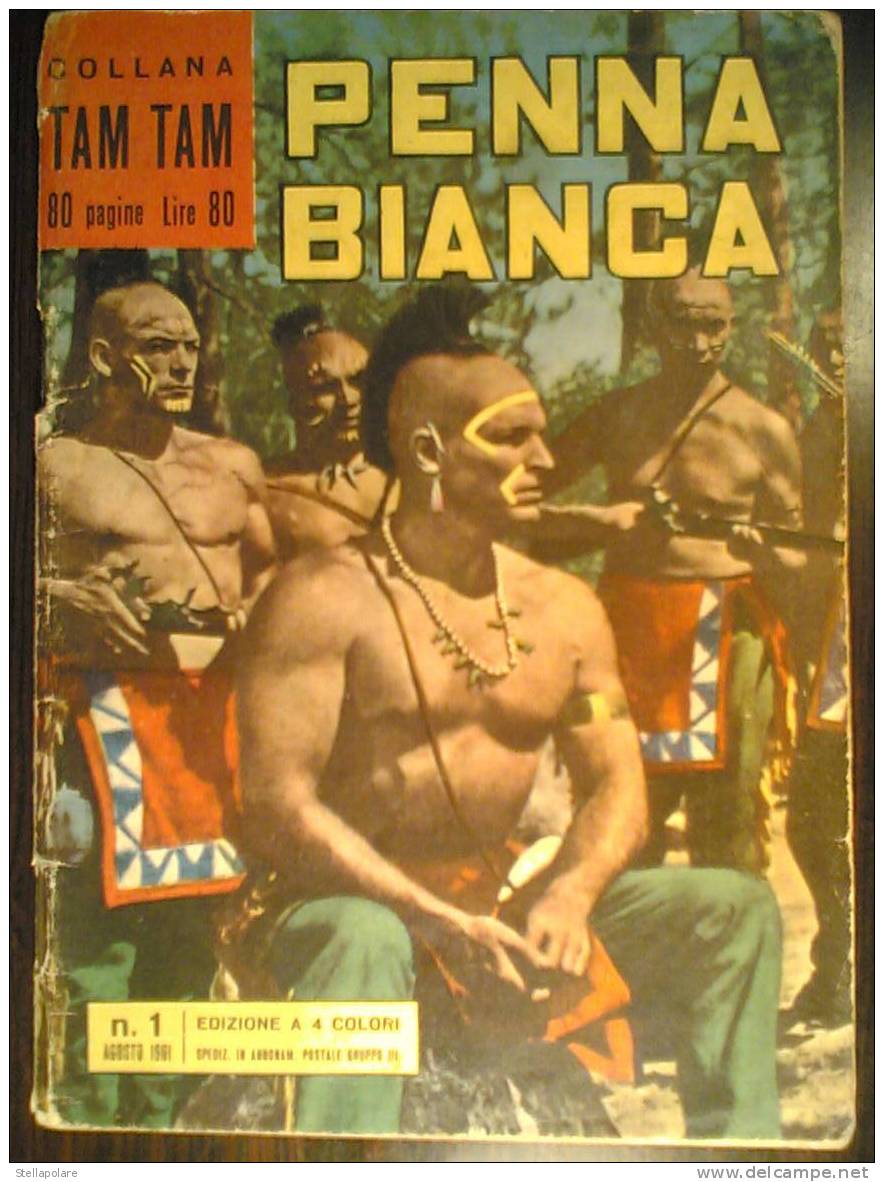 Collana TAM TAM PENNA BIANCA N. UNO - 1961 - Clásicos 1930/50