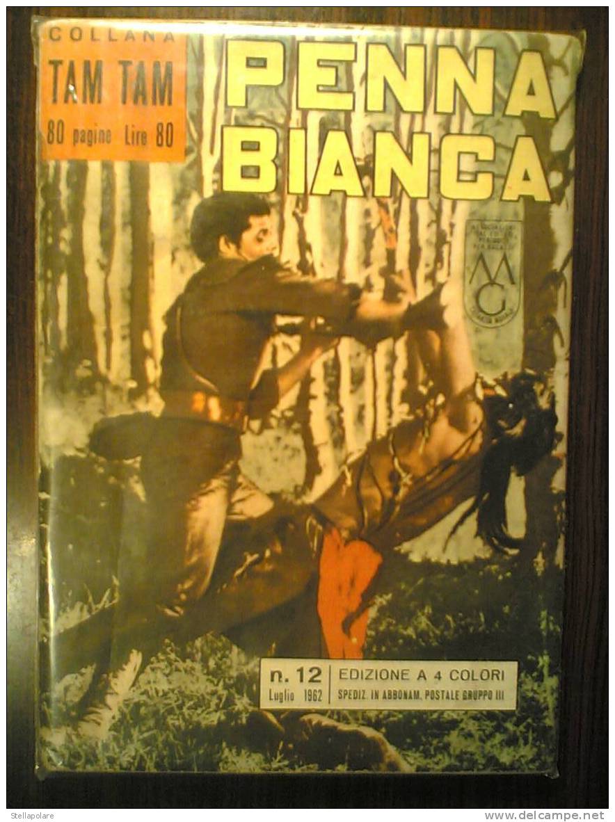 Collana TAM TAM PENNA BIANCA N. 12 - 1962 - Comics 1930-50