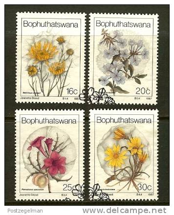 BOP 1987 CTO Stamp(s) Wild Flowers 186-189 - Other & Unclassified