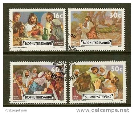 BOP 1989 CTO Stamp(s) Easter 214-217 - Pascua