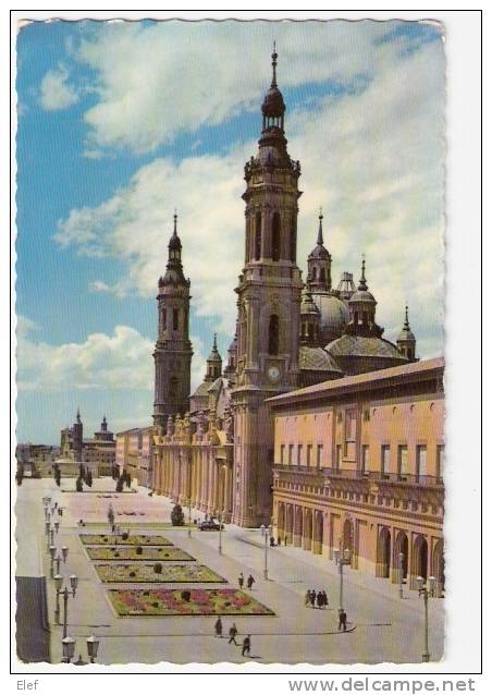 ZARAGOZA : Templo De Ntra Sra Del Pilar ;  TB - Zaragoza