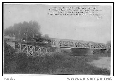 55 REVIGNY PONT DE LA LIGNE DE VOUZIERS Draisine - Revigny Sur Ornain