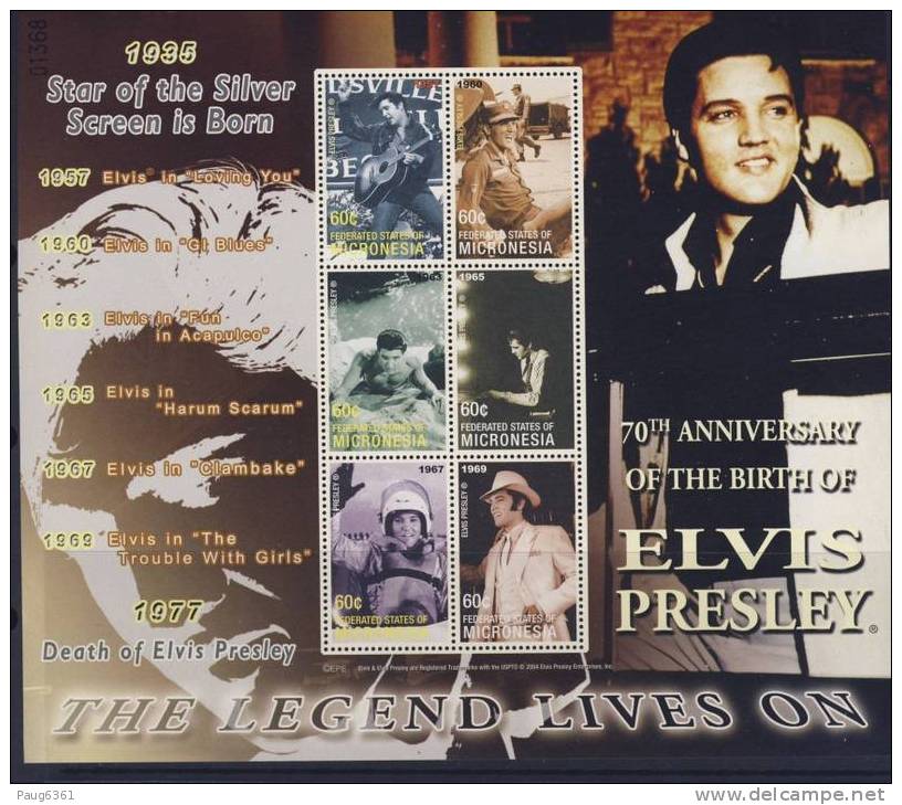 MICRONESIE  2005 ELVIS  SC N°  NEUF MNH**  LLL168 - Singers