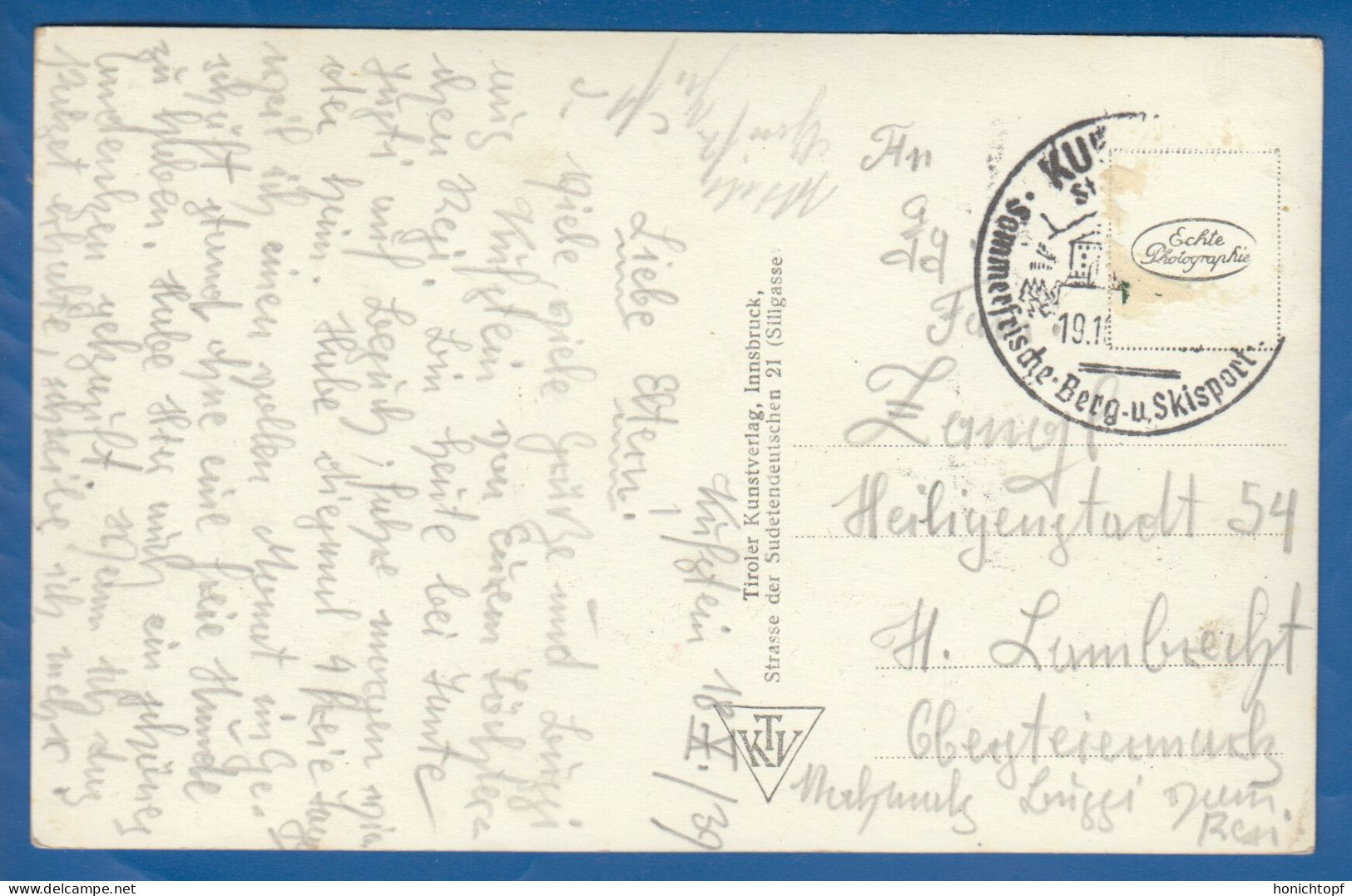 Österreich; Kufstein In Tirol; Multibildkarte; 1939 - Kufstein