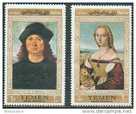 Yemen 1969 - Raphael / Rafaello - Madonnen