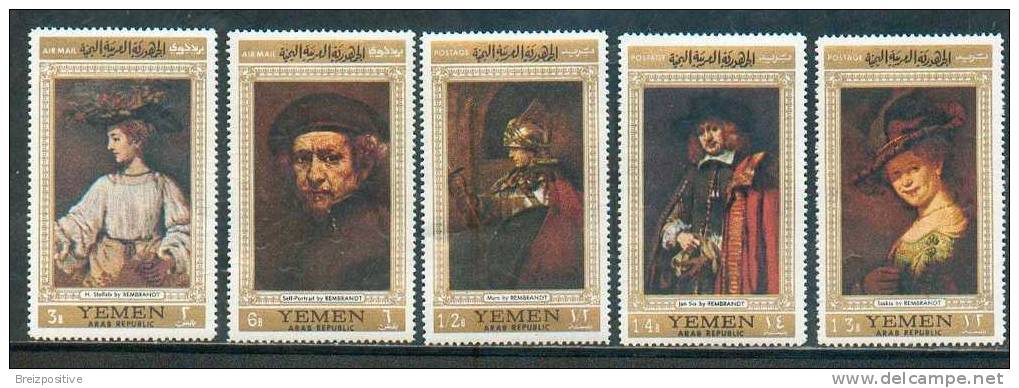 Yemen 1968 - Rembrandt - MNH - Rembrandt