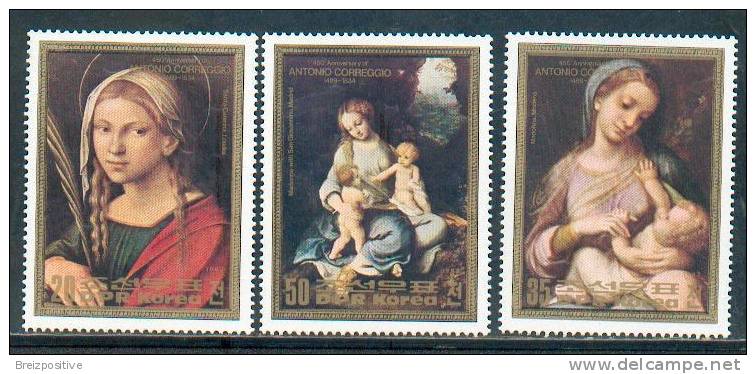 1983 Corée Du Nord / North Korea (DPR) - Le Corrège / Corregio - MNH - Madonna