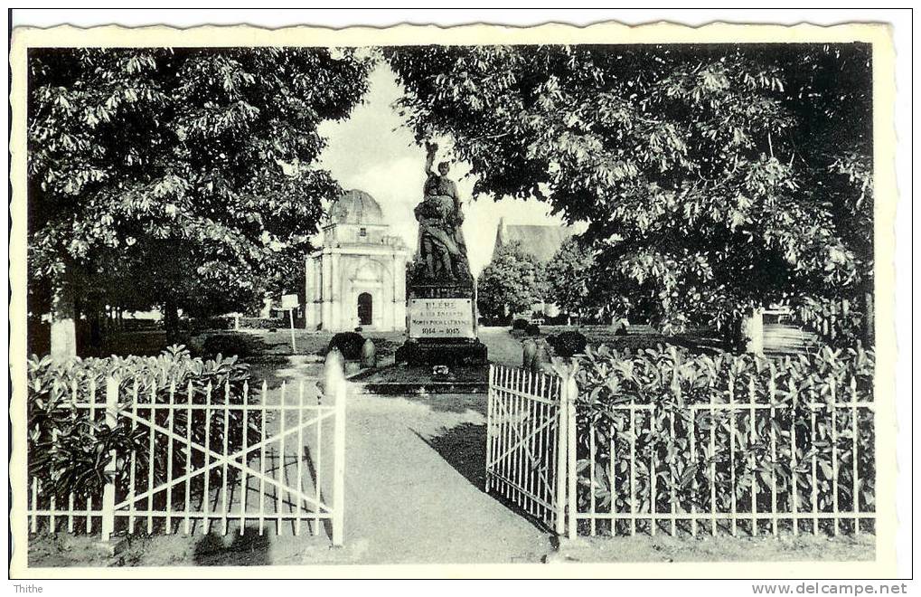 BLERE Le Jardin Public Et La Chapelle (Jehan De Saigne) - Bléré