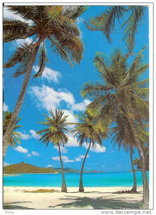 VIRGIN ISLANDS - Carte De Grand Forrmat - Islas Vírgenes Americanas