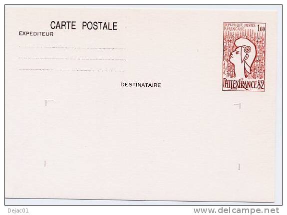 ENtier Postal PhilexFrance 1982 - R 2793 - Postales Tipos Y (antes De 1995)