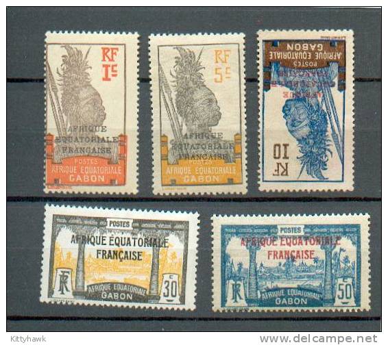 Gab 64 - YT 88-91 */92 Nsg/98-102 * - Unused Stamps