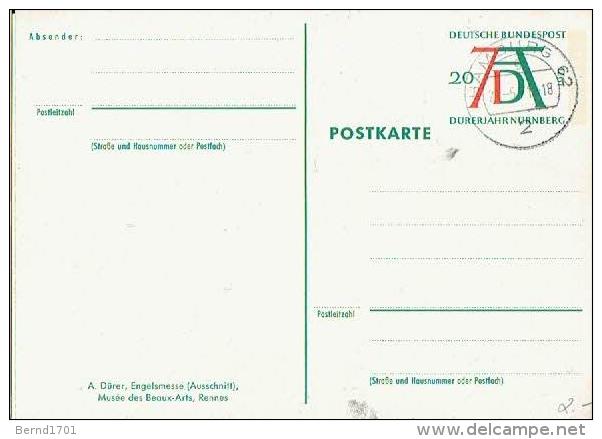 Germany - Ganzsache Postkarte Gestempelt / Postcard Used  (D941) - Illustrated Postcards - Used